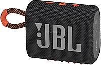 Беспроводная колонка JBL Go 3 (черный/оранжевый)