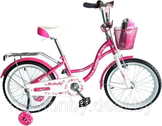Детский велосипед Delta Butterfly 20 2020 (розовый) - фото 1 - id-p218530179