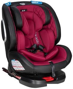 Детское автокресло Farfello Isofix YB102A(2) (бордовый/экокожа)