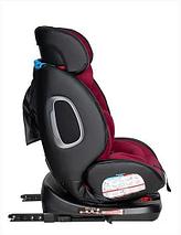 Детское автокресло Farfello Isofix YB102A(2) (бордовый/экокожа), фото 2