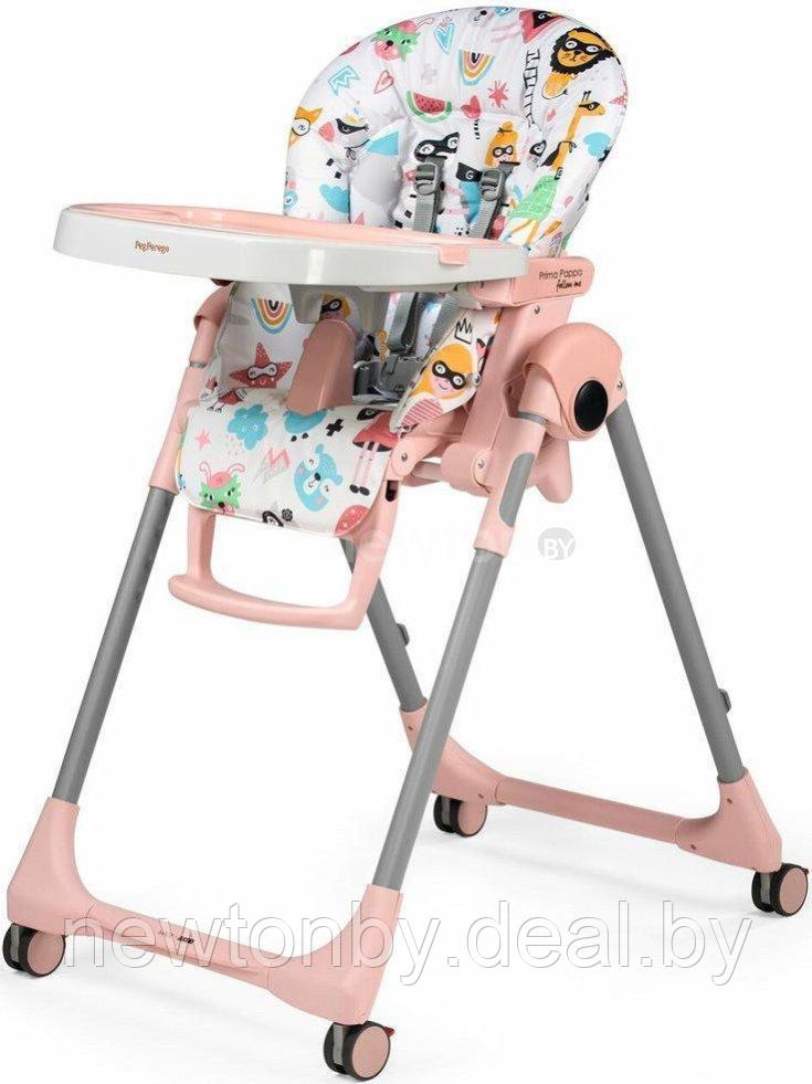 Высокий стульчик Peg Perego Prima Pappa Follow Me (super girl) - фото 1 - id-p211995364