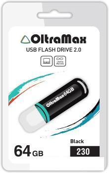 USB Flash Oltramax 230 64GB (черный) [OM-64GB-230-Black] - фото 1 - id-p217682679