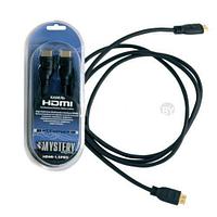 Кабель Mystery HDMI - HDMI HDMI1.5pro (1.5 м, черный)