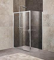 Душевой уголок BelBagno UNIQUE-AH-1-120/135-90-C-Cr (прозрачное стекло)