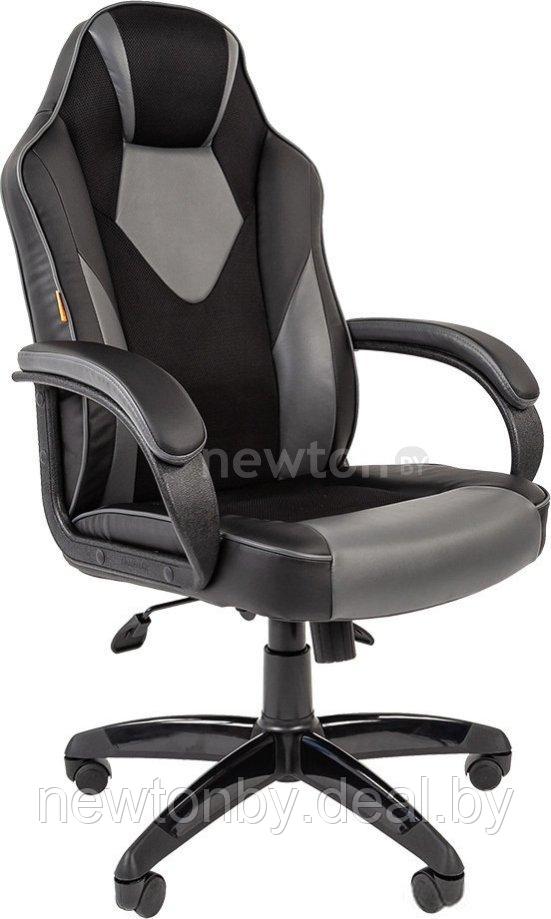 Кресло CHAIRMAN Game 17 (черный/серый) - фото 1 - id-p218526941