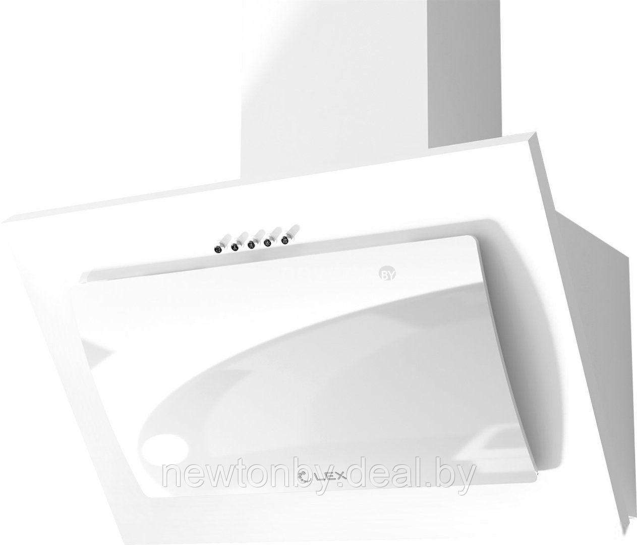 Вытяжка кухонная LEX Mika 600 C (белый) - фото 1 - id-p218514189