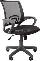 Кресло CHAIRMAN 696 grey (серый/черный)