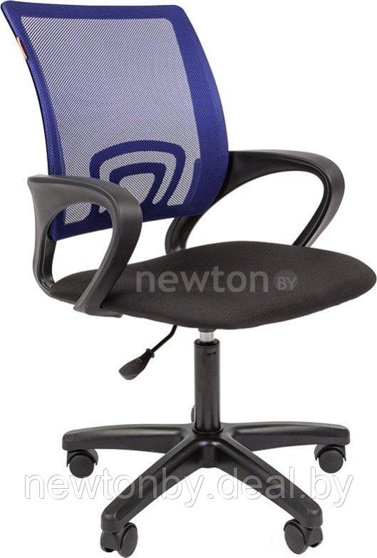 Кресло CHAIRMAN 696 LT (черный/синий) - фото 1 - id-p218526980