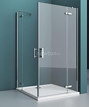 Душевой уголок BelBagno KRAFT-AH-22-100/80-C-Cr-R (прозрачное стекло)