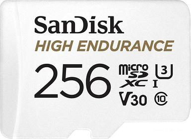 Карта памяти SanDisk High Endurance microSDXC SDSQQNR-256G-GN6IA 256GB