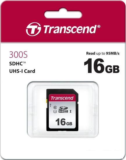 Карта памяти Transcend SDHC 300S 16GB - фото 2 - id-p218442253