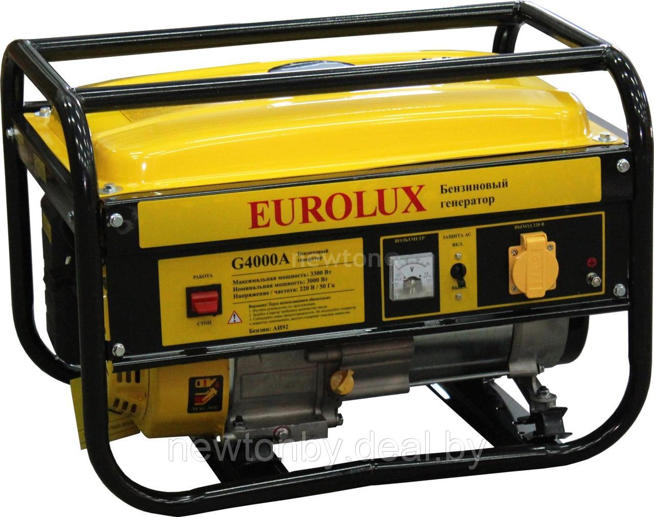 Бензиновый генератор Eurolux G4000A - фото 1 - id-p218519965