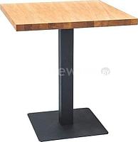 Кухонный стол Signal Puro laminat 60 (дуб/черный)