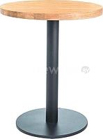 Кухонный стол Signal Puro II laminat 80 (дуб/черный)