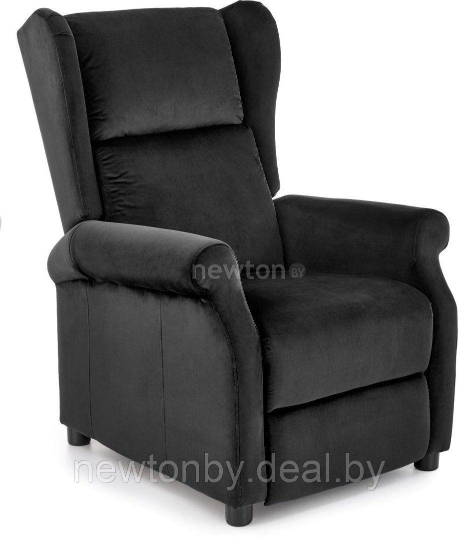 Интерьерное кресло Halmar Agustin 2 раскладное (черный) - фото 1 - id-p218549277