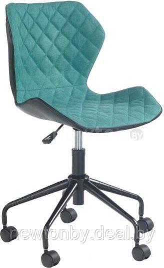 Кресло Halmar Matrix (черный/бирюзовый) - фото 1 - id-p181068758