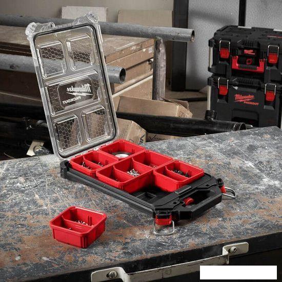 Органайзер Milwaukee Packout Compact Slim Organiser 4932471065 - фото 3 - id-p218097195