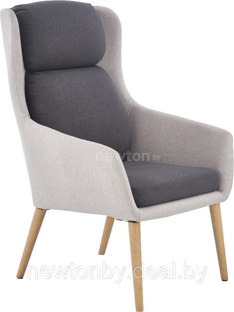 Интерьерное кресло Halmar Purio (светло-серый/темно-серый) - фото 1 - id-p153405546