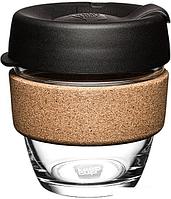 Многоразовый стакан KeepCup Brew Cork S Black 227мл (черный)