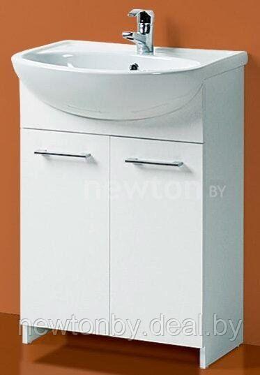 Мебель для ванных комнат Акваль Тумба под умывальник Карина 60 ЕК.60.00.60.N - фото 1 - id-p218530368