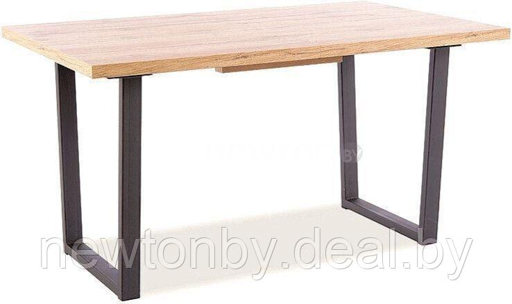Кухонный стол Signal Vito VITODAC140 (дуб артизан/черный) - фото 1 - id-p218550478