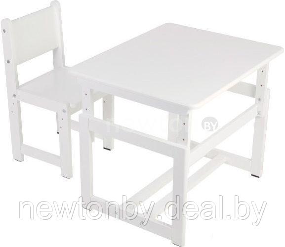 Детский стол Polini Kids Eco 400 SM (белый) - фото 1 - id-p218547264
