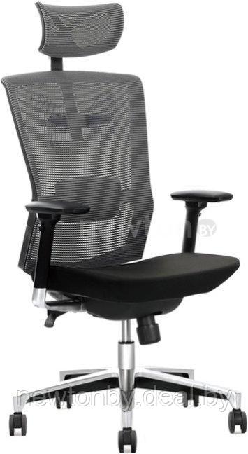 Кресло Halmar Ambasador (черный/серый) - фото 1 - id-p218527090
