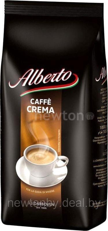 Кофе Alberto Caffe Crema в зернах 1000 г - фото 1 - id-p211410793