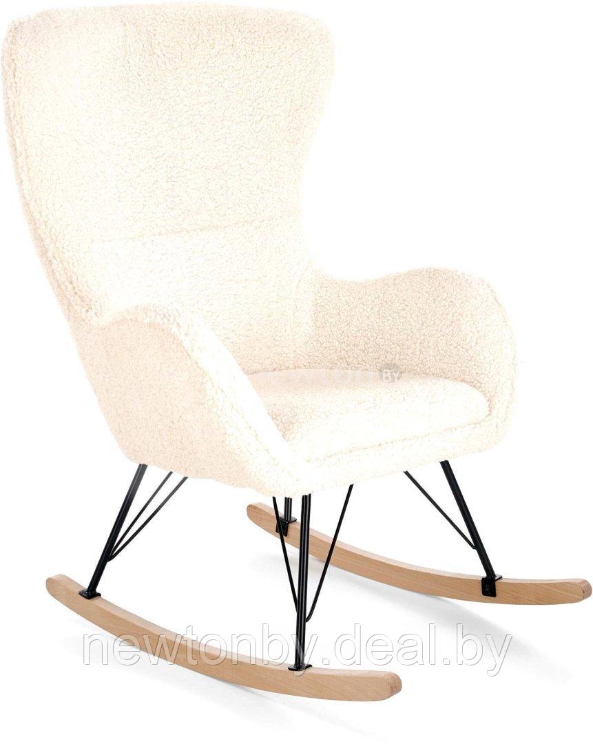Кресло-качалка Halmar Liberto 2 (кремовый/натуральный/черный) - фото 1 - id-p208059176