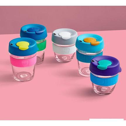 Многоразовый стакан KeepCup Longplay Brew M Red Bells 340мл (бордовый), фото 2