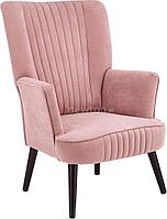 Интерьерное кресло Halmar Delgado (розовый)