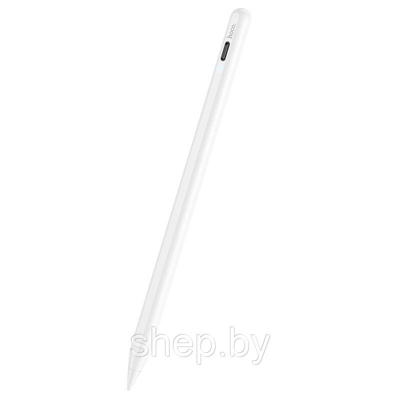 Стилус унверсальный Hoco GM109 (IPAD,Android) цвет: белый - фото 1 - id-p218552632