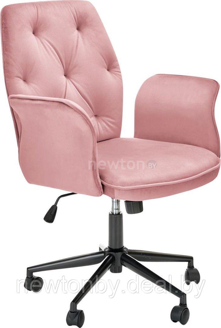 Кресло Halmar Tulip (розовый/черный)