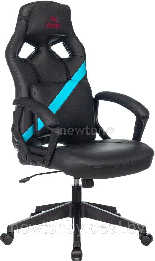 Кресло Zombie Driver (черный/голубой) - фото 1 - id-p218527992