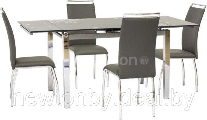 Кухонный стол Signal GD-017 (серый) - фото 1 - id-p134007115