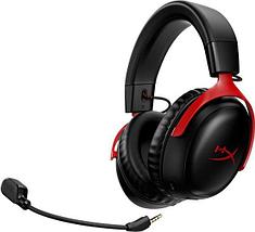 Наушники HyperX Cloud III Wireless (черный/красный), фото 2