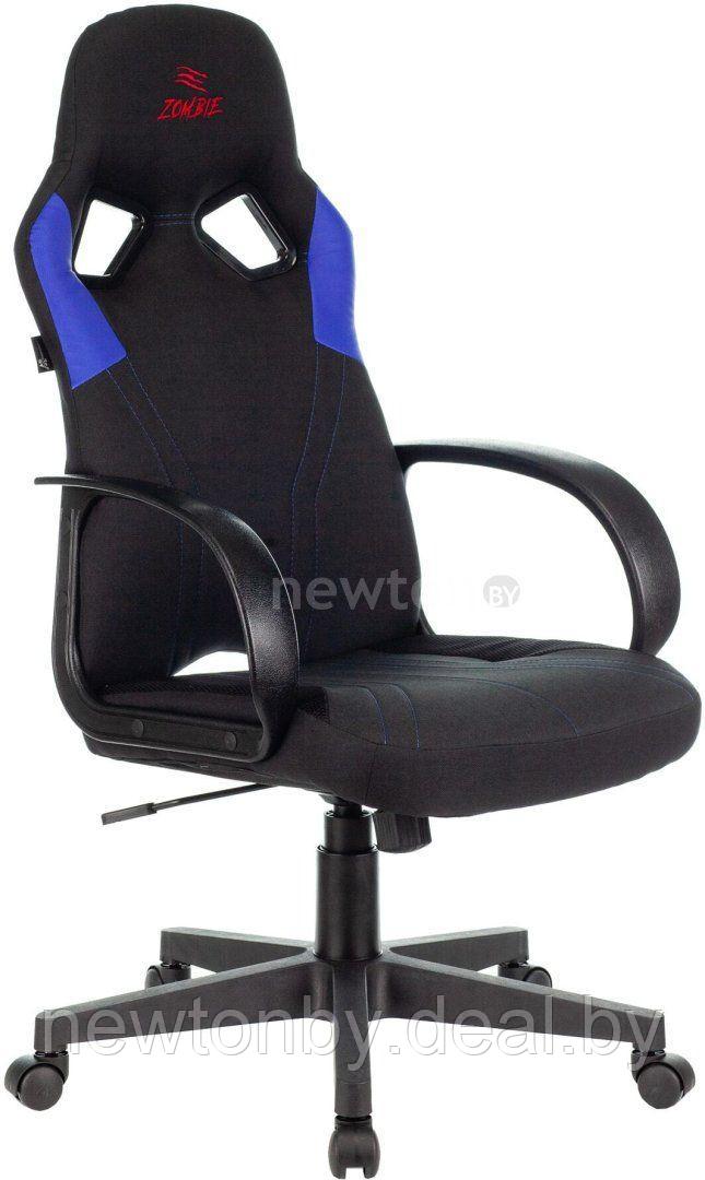 Кресло Zombie RUNNER (черный/синий) - фото 1 - id-p218528004