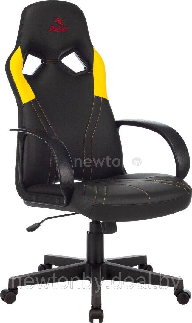 Кресло Zombie Runner (черный/желтый) - фото 1 - id-p218528008
