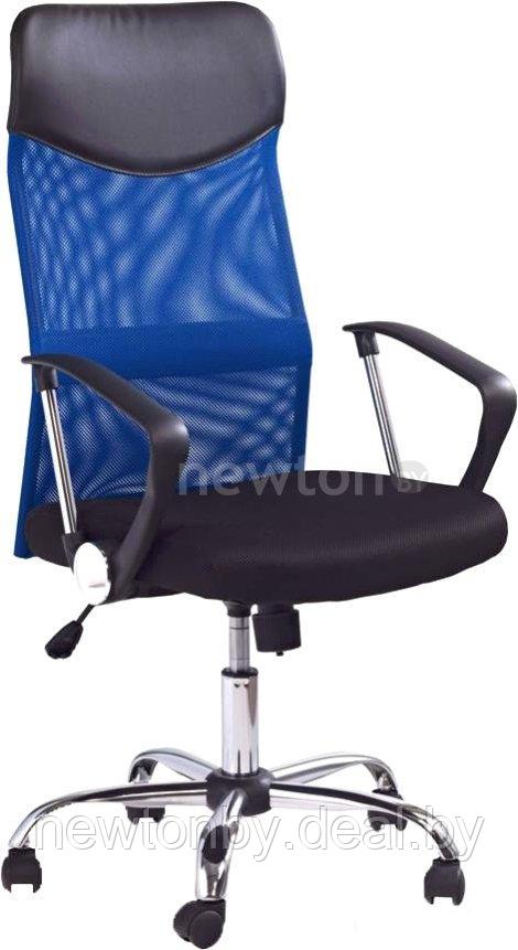 Кресло Halmar VIRE (черный/синий)