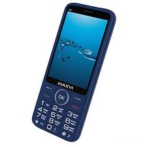 Кнопочный телефон Maxvi B35 (синий), фото 3