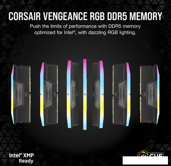 Оперативная память Corsair Vengeance RGB 2x32ГБ DDR5 6000 МГц CMH64GX5M2B6000C40 - фото 10 - id-p218322558