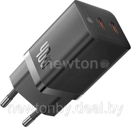 Сетевое зарядное Baseus GaN5 Pro Fast Charger C+C 40W CCGP180101 (черный) - фото 1 - id-p218546865