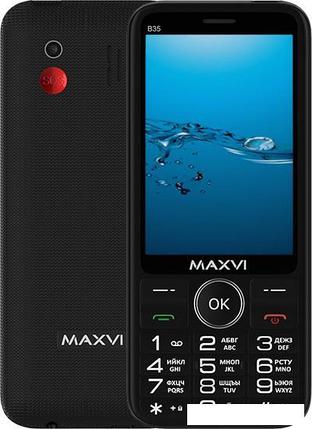Кнопочный телефон Maxvi B35 (черный), фото 2