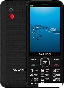 Кнопочный телефон Maxvi B35 (черный)
