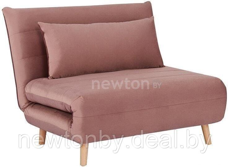 Кресло-кровать Signal Spike Velvet TAP.182 (античный розовый/бук) - фото 1 - id-p218549448