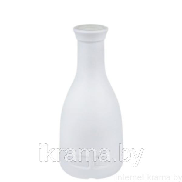 Бутылка стеклянная "Bell" 200 мл белая матовая - фото 1 - id-p218553699