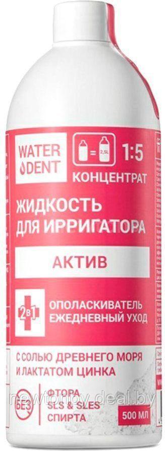 Жидкость для ирригатора Waterdent Актив 500 мл - фото 1 - id-p185388548