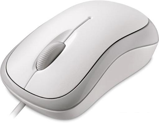 Мышь Microsoft Basic Optical Mouse v2.0 (белый) [P58-00060] - фото 2 - id-p218331523