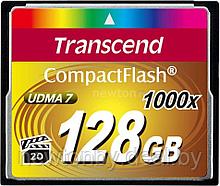 Карта памяти Transcend 1000x CompactFlash Ultimate 128GB (TS128GCF1000)