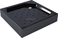 Душевой поддон Метакам Universal Black N 80x80 АПS_013575 (квадратный)